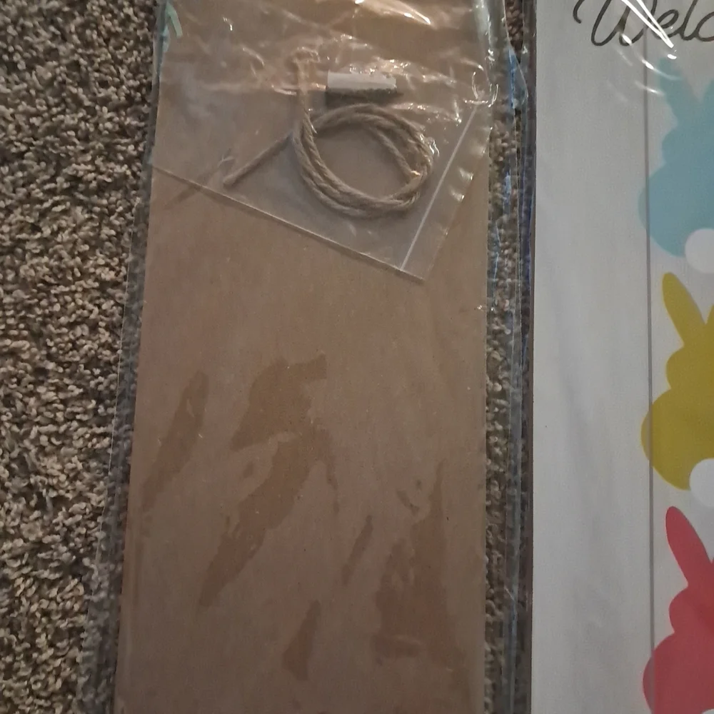 Easter Bunny Welcome Sign Set - Multicolor